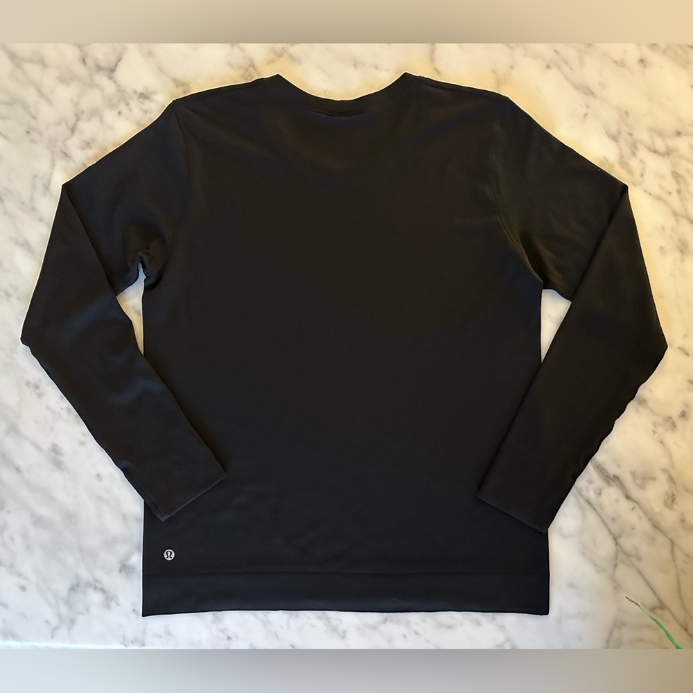 LULULEMON Black Long Sleeve Shirt - Women’s Size 10